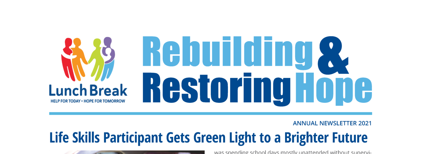 Text Overlay: Rebuilding and Restoring hope