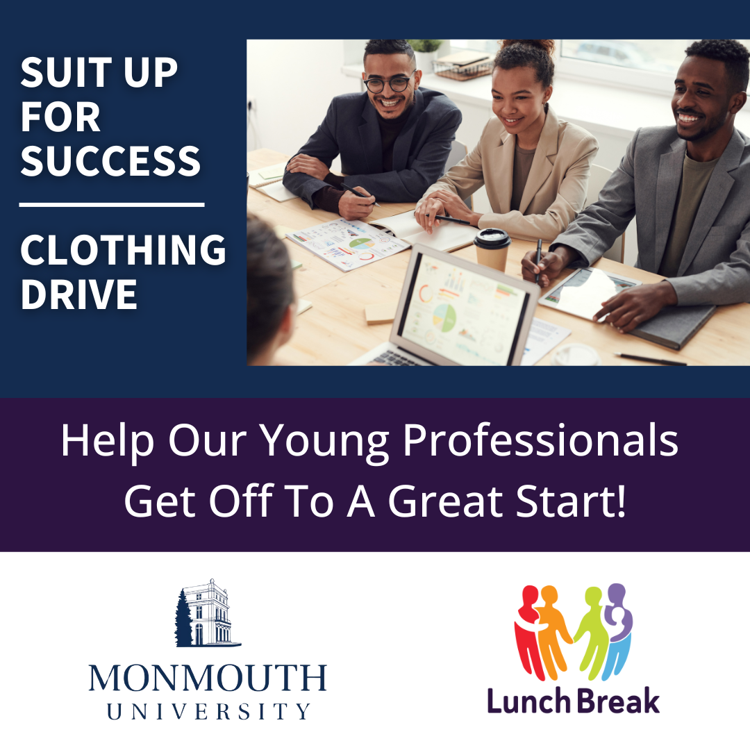 Suit up for Success Clothing Drive with Monmouth University